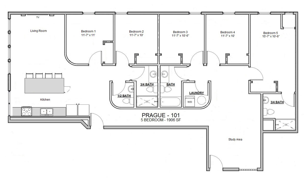 the-freund-haus-minneapolis-college-apartments--Prague-floor-plans-first-level