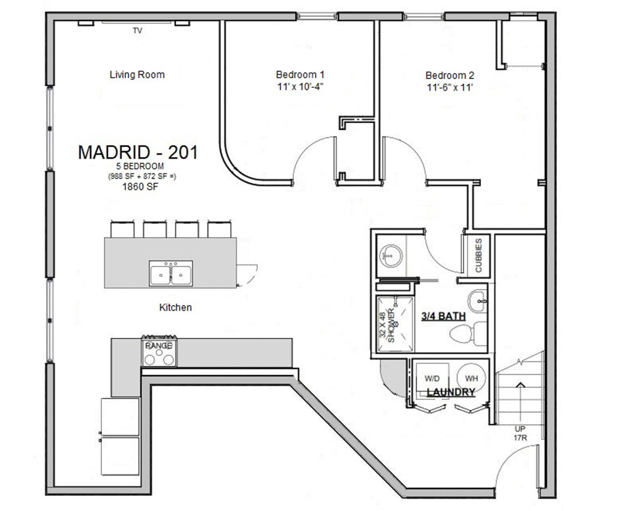 the-freund-haus-minneapolis-college-apartments--Madrid-first-level-floor-plans